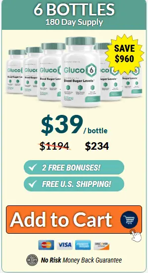 Gluco6 6 bottle