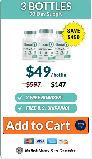 Gluco6 3 bottle