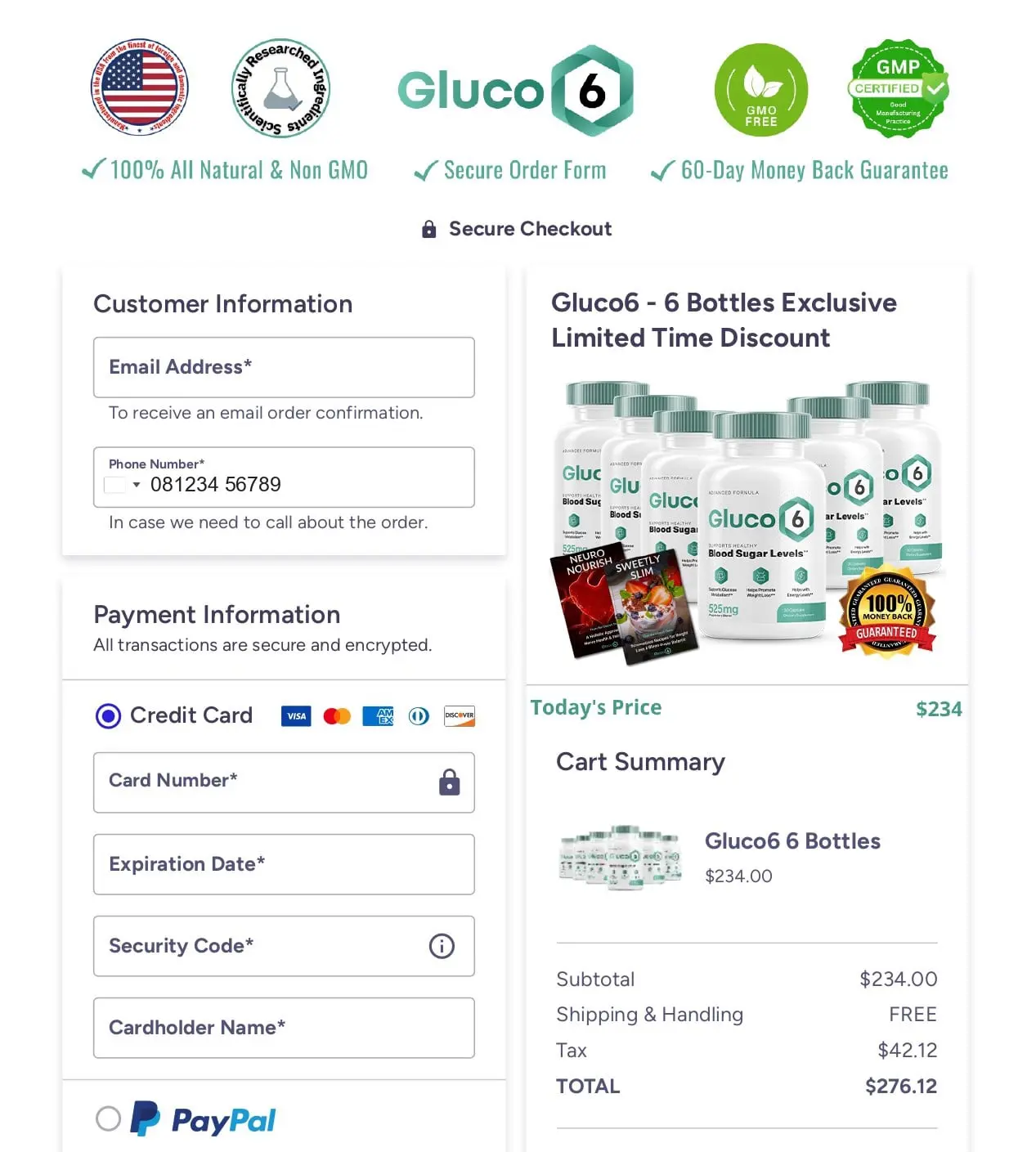 Gluco6-Secure-Checkout